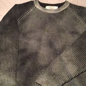 Men's Black with gray Sweater from Buckle